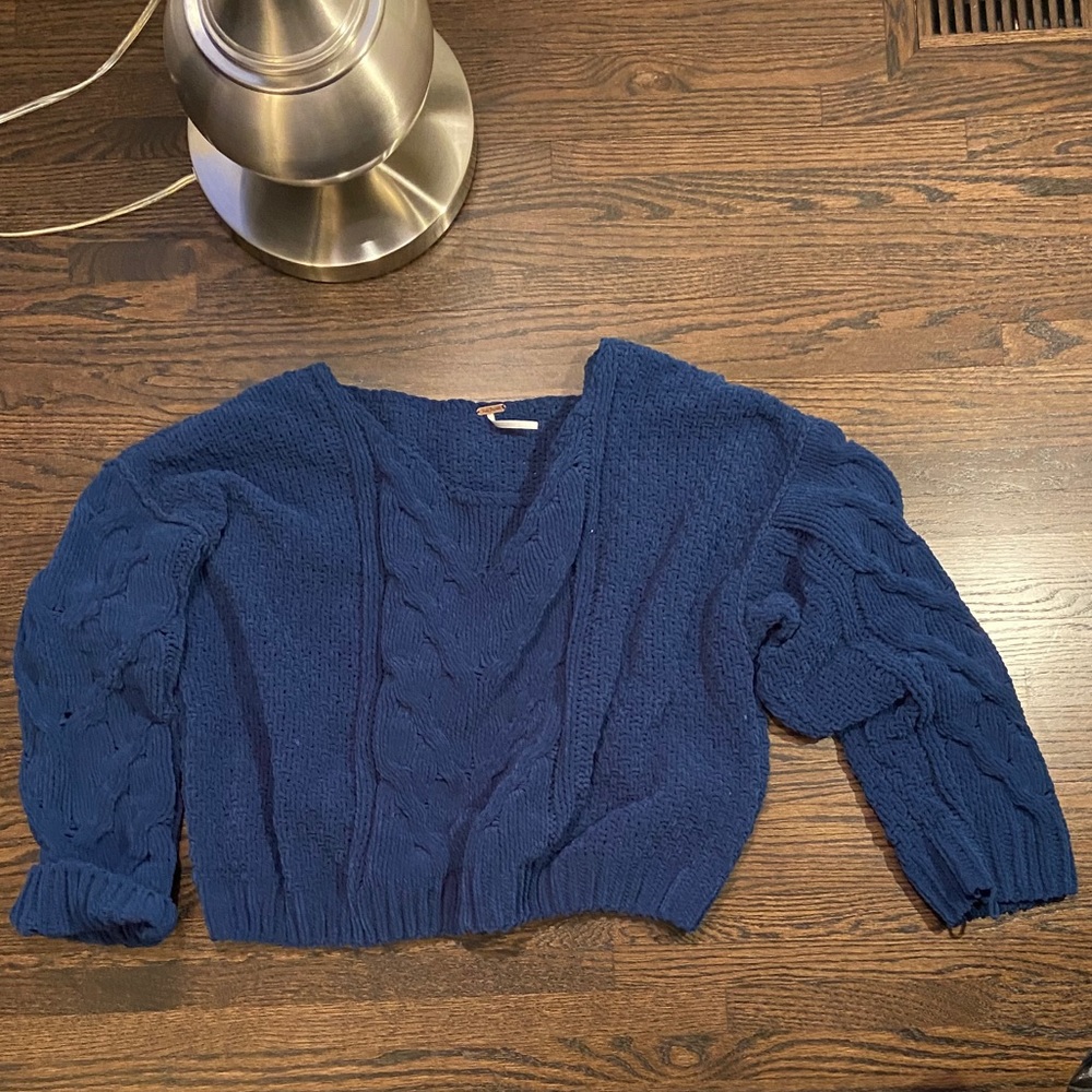 Free People scoop neck sweater